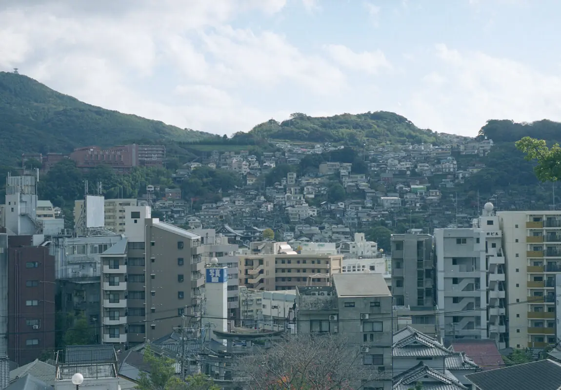 長崎の街並み