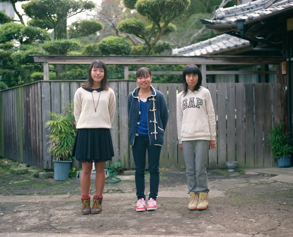 長崎の女子中学生